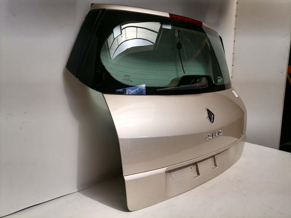 Renault Scenic 2 original Heckklappe mit Heckscheibe TED11 Dakotabeige Bj.2007